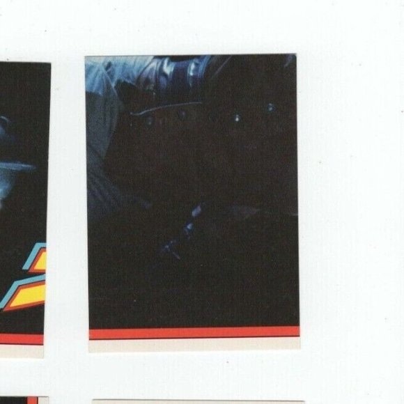 Rare Vintage Rocketeer Walt Disney Company Trading Cards with Sticker Set of 4 - Picture 5 of 10